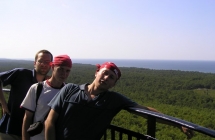 Widok z latarni Stilo