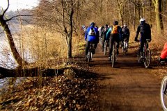 Noworoczne rowerowanie 2014